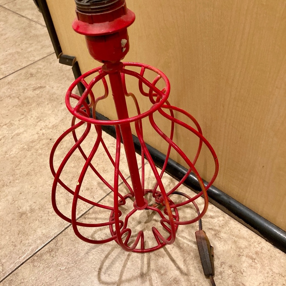 Vintage 13” Industrial Chic/Farmhouse lamp base - Picture 6 of 6